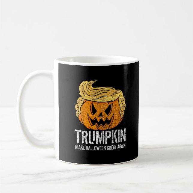 Mug La grande Halloween de nouveau Donald Trumpkin Cit (Gauche)