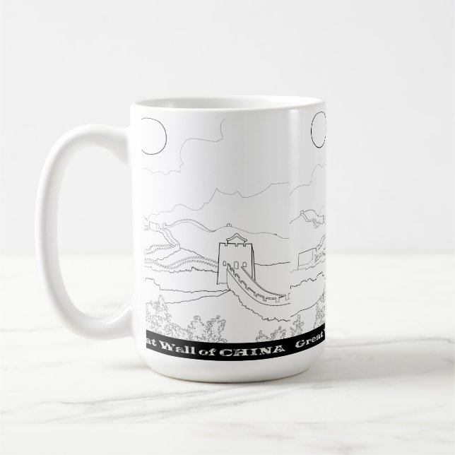 Mug La Grande Muraille de Chine (Gauche)