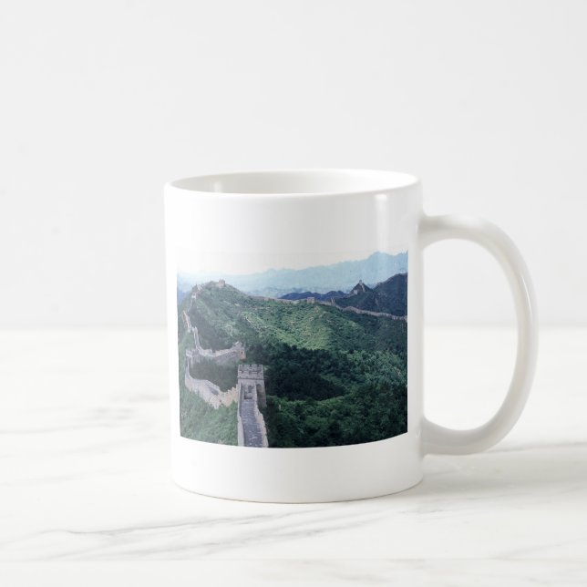 Mug La Grande Muraille de la Chine près de Pékin (Droite)