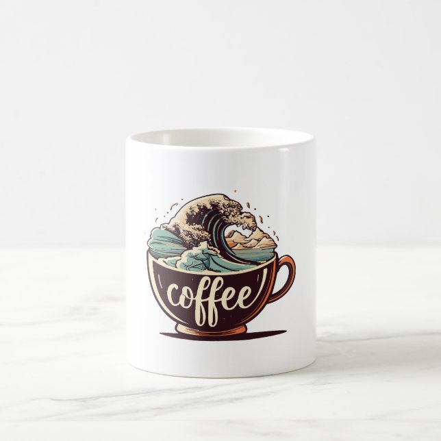 Mug La Grande Vague De Café (Centre)