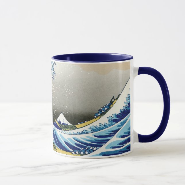 Mug La grande vague de Kanagawa Katsushika Hokusai (Droite)
