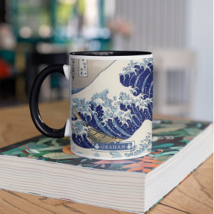 Mug La Grande Vague   Musique monogramme