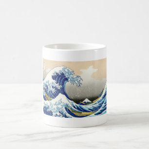 Mug La grande vague outre de Kanagawa Katsushika