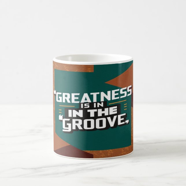 Mug La grandeur est dans le rythme (Centre)