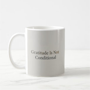 Mug La gratitude demeure : Chaque rythme de la vie sir