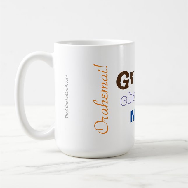 Mug La gravité change maintenant - Orahemai!Classique (Gauche)
