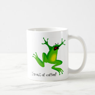 Mug La grenouille de panique a besoin de café