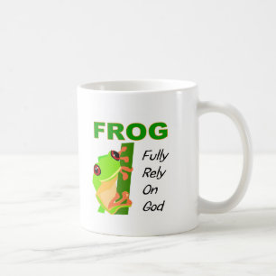 Mug La GRENOUILLE, se fondent entièrement sur Dieu