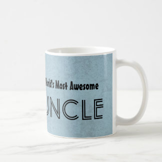 Mug La grunge de l'ONCLE la plus impressionnante bleu