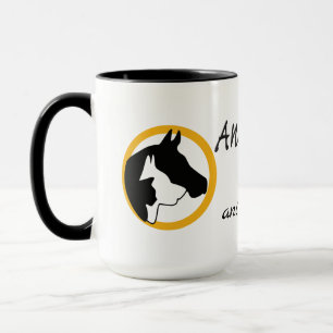 Mug La guérison des animaux maintenant la boue