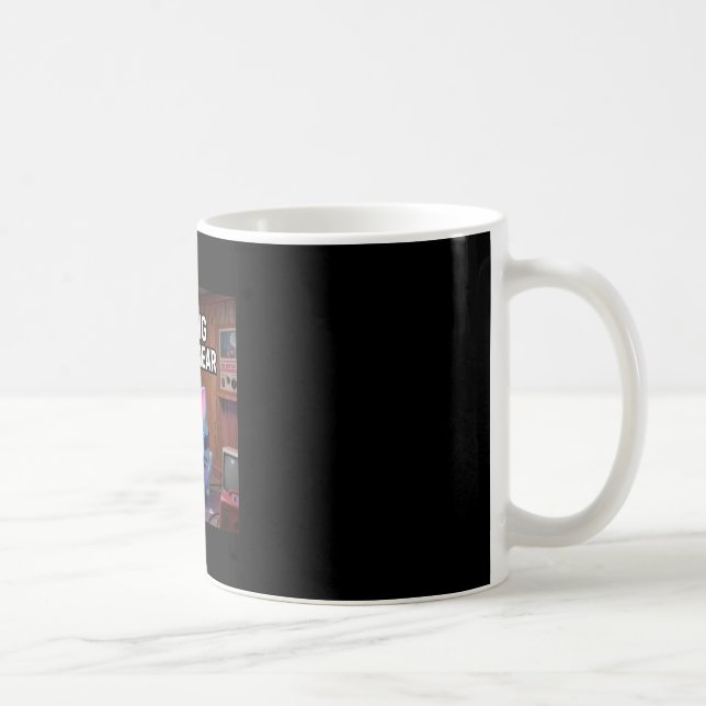 Mug La guérison n'est pas linéaire - Mème de chat vint (Droite)