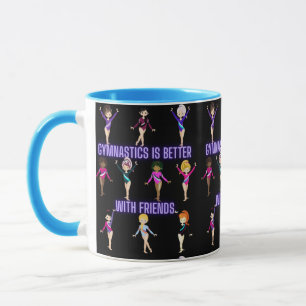 Mug La Gymnastique Est Mieux Avec Les Amis