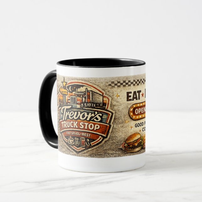 Mug La halte routière de Trevor (Devant gauche)