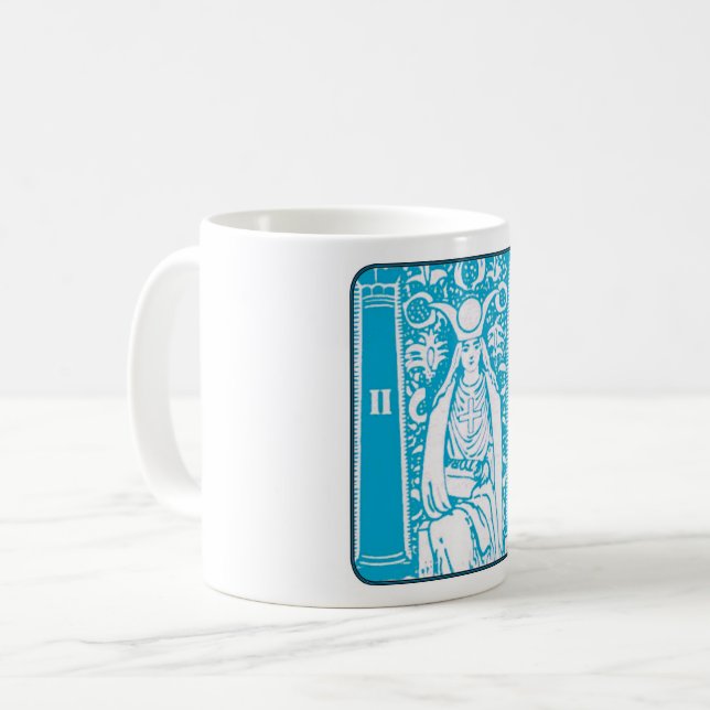 Mug La haute prêtresse - 1960 Vending Machine Tarot (Devant gauche)