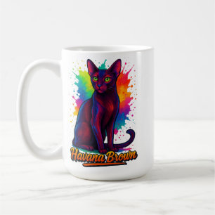 Mug La Havane Brown Pop Art - Coloré Moderne