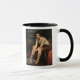 Mug La jeune fille de attirance