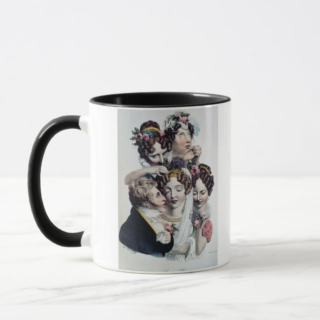 Mug La jeune mariée, c.1820 (litho) (Gauche)