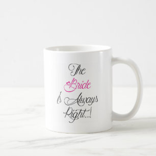 Mug La jeune mariée est toujours bon présent de