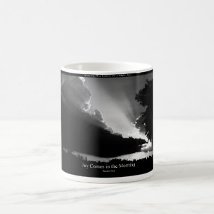 Mug La joie vient pendant le matin
