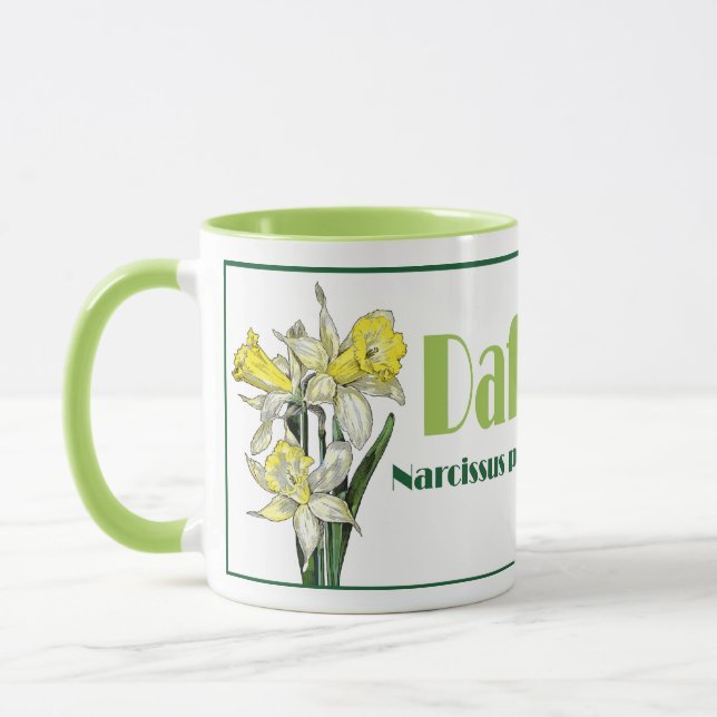 Mug La jonquille de printemps (Gauche)