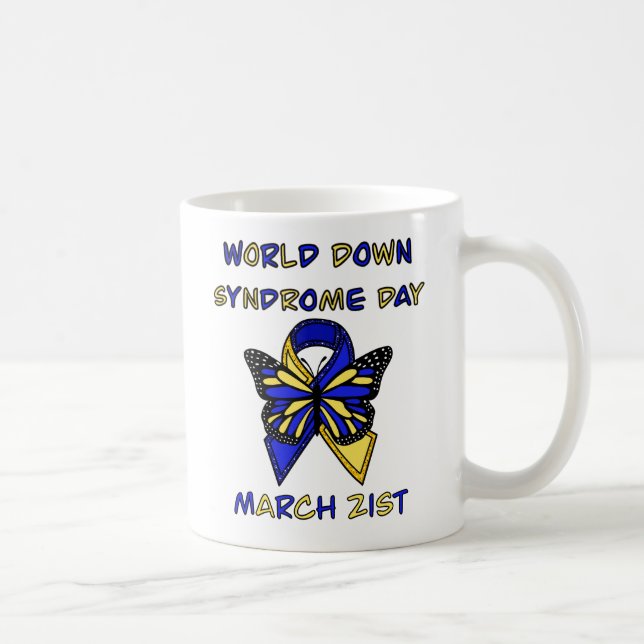Mug La Journée mondiale du syndrome de Down est le 21  (Droite)