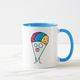 Mug La langue de cône de neige éventent la saveur de