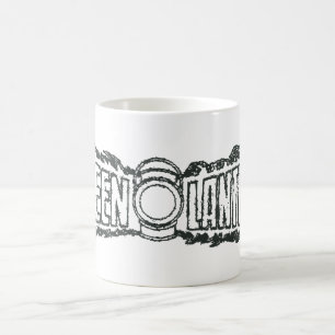 Mug La lanterne verte marque avec des lettres BW