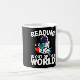 Mug La lecture est hors de ce monde drôle de livres sp