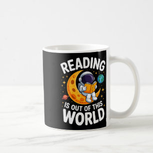 Mug La lecture est hors de ce monde livres drôles d'es