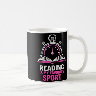 Mug La lecture est le sport préféré d'un amateur de li