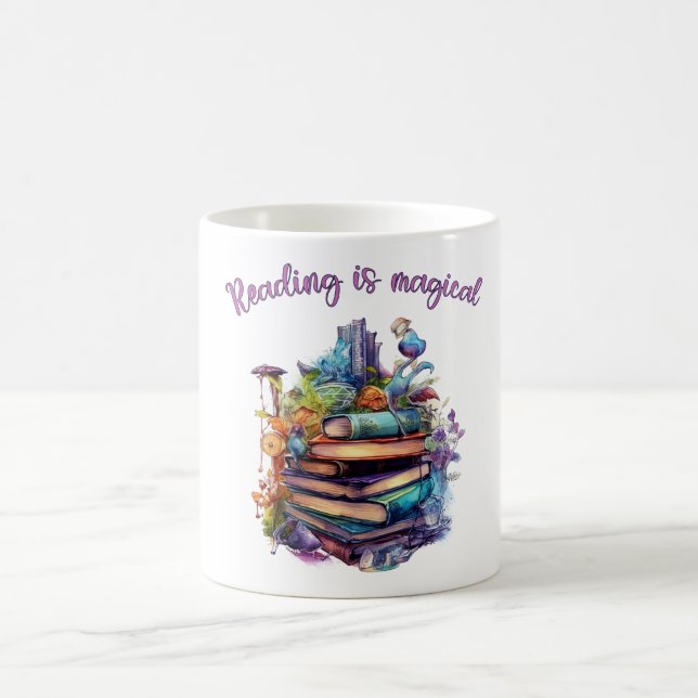 Mug La lecture est magique (Centre)