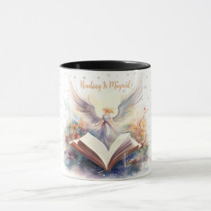 Mug La lecture est un design de flocon de neige magiqu