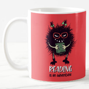 Mug La lecture est une aventure professeur drôle