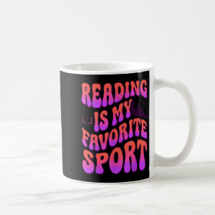 Mug La lecture groovy est le sport préféré de l'amateu