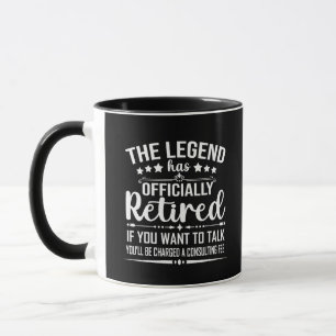 Mug La légende a officiellement retiré la retraite fuu