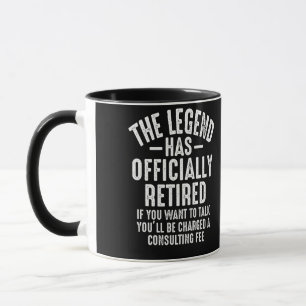 Mug La Légende A Officiellement Retraité La Retraite