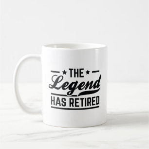 Mug La Légende A Retraité