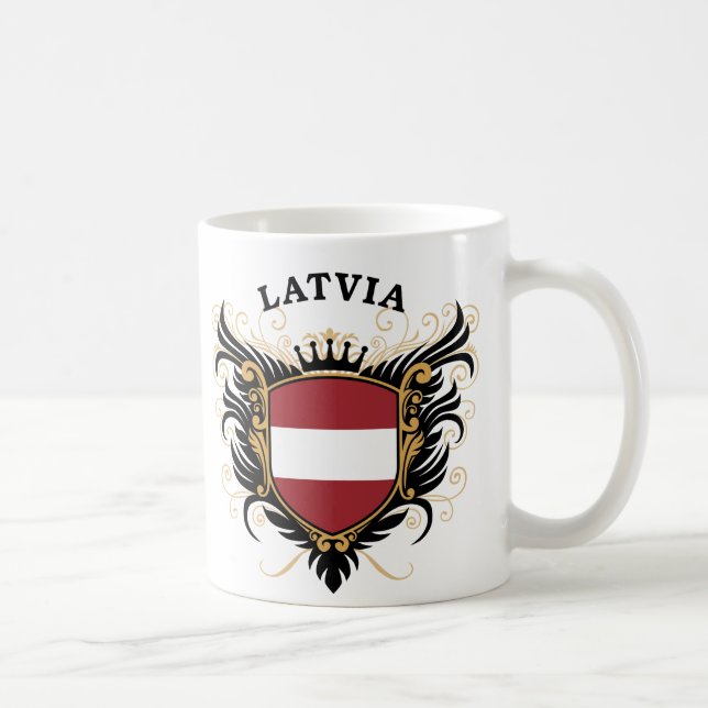 Mug La Lettonie (Droite)
