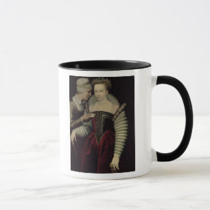 Mug La lettre d'amour, Madame avec sa domestique
