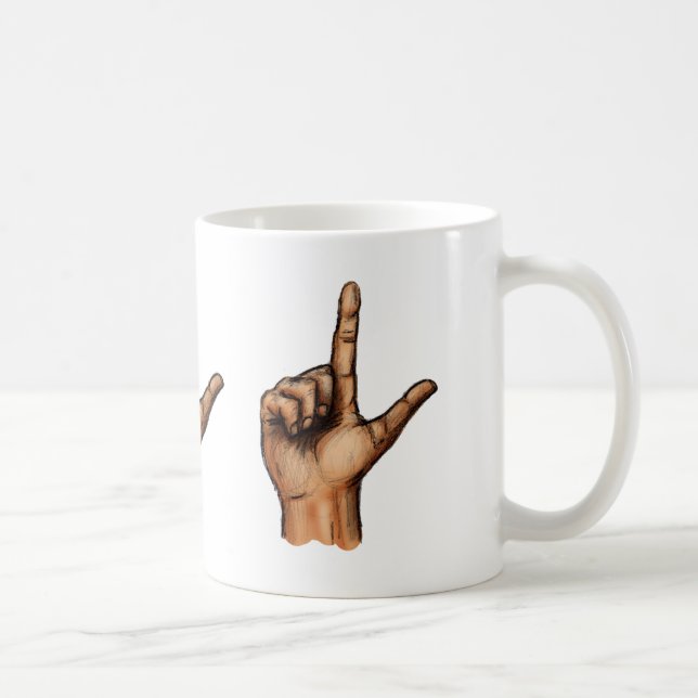 Mug La lettre L (Droite)