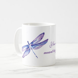 Mug La libellule pourpre inspirée attaque les cadeaux