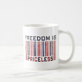 Mug La liberté est grunge inestimable