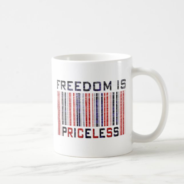 Mug La liberté est grunge inestimable (Droite)