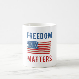 Mug La liberté est importante