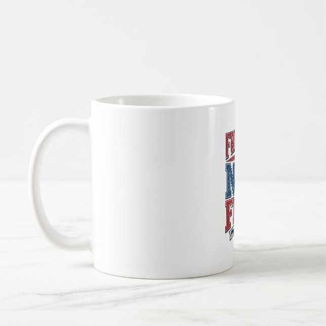 Mug La liberté n'est pas gratuite conception de chemis (Gauche)