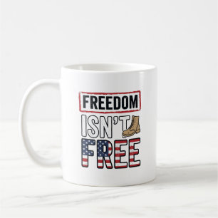 Mug La liberté n'est pas gratuite modèle de t-shirt pa