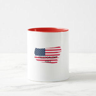 MUG LA LIBERTÉ N'EST PAS LA JOURNÉE MÉMORIALE LIBRE