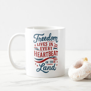 Mug La liberté vit dans chaque battement de cœur – Cit