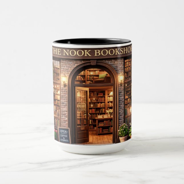 Mug La librairie vintage The Nook Book (Centre)