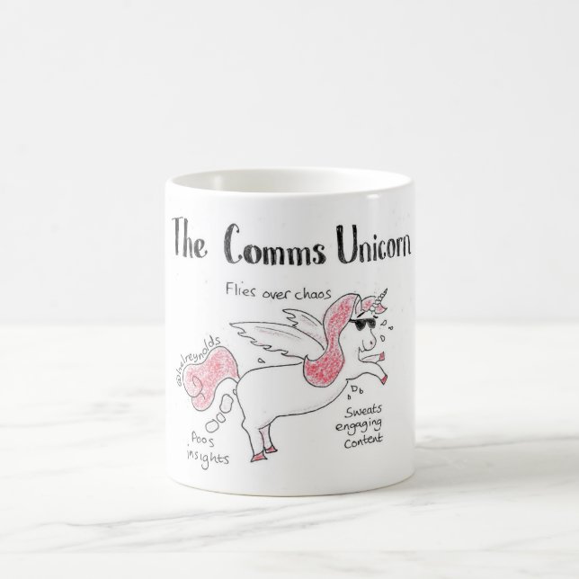 Mug La licorne de comms (Centre)
